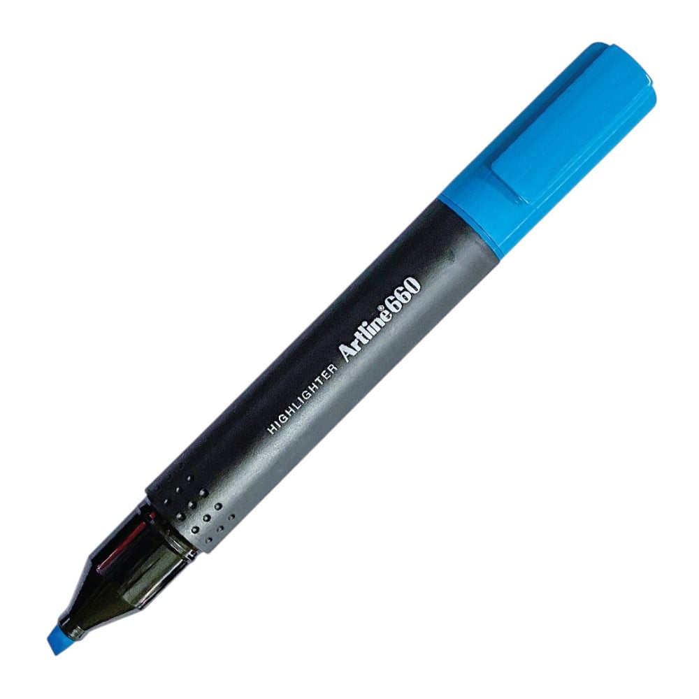 ปากกาไฮไลท์ ARTLINE EK-660 สีน้ำเงิน_0